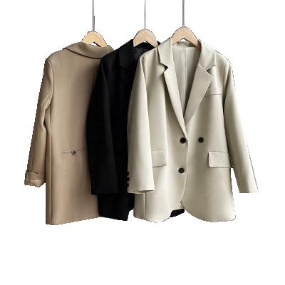 中国 New Design Ladies Business Long Sleeve Formal Women Blazer Suit Jacket 販売のため