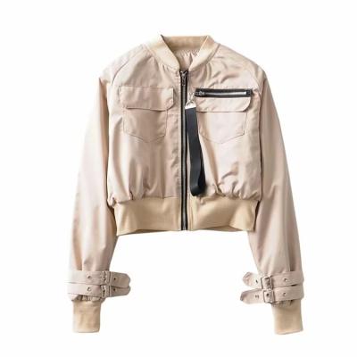 China Hot sales women's jacket bomber jacket coat for women with high quality Te koop