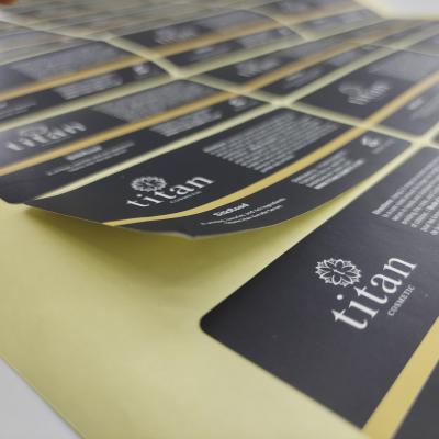 China Biodegradable Eco Friendly Customized Self Adhesive Sticker Printing Labels for sale