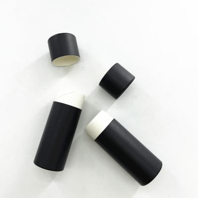 China Recycle Twist / Lift Tube Containers Cosmetic Packaging Paper Deodorant Kraft Tubes With Wax Lining Inside for sale