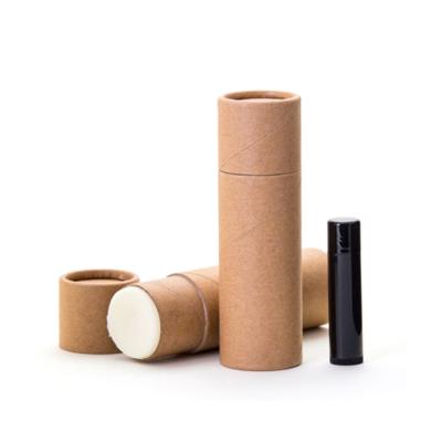 China Recycle Cylinder Saving Round Lip Balm Container Customized Practical Lip Balm Ball Container Good Quality for sale