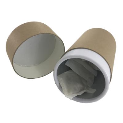 China Tube Packaging Cylinder Biodegradable Eco Friendly Paper Boxes For Tea/Food Packing for sale