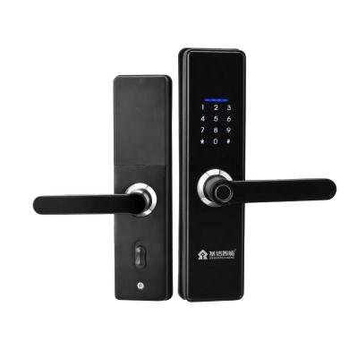 China 99 Fingerprint Good Quality Hotel Door Lock Smart Door Lock M9,Card Key Apartment Smart Door Lock With Temporary Password For WeChat for sale