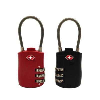 China Anti-cutting security backpack top drawer padlocks/anti-rust TSA-719 password lock cheap luggage keylocker for sale