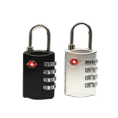 China High Quality Luggage CJSJ TSA-309 4 Digit tsa Lock Travel Security Brand Combination Padlock for sale