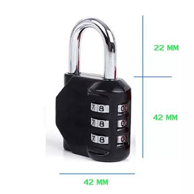 China Cheap Apartment/Home/GYM Password Padlock Good Quality Combination Lock Digital Curved Top Digit Security Padlocks CH-604 4 3 for sale