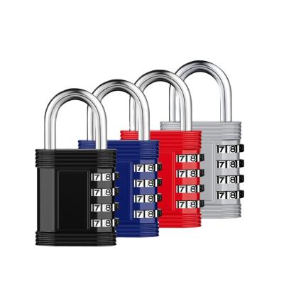 China Hot Selling Amazon Factory Price CH-606 CJSJ Security 4 Digit Password Customizable GYM Password Zinc Alloy Padlock for sale