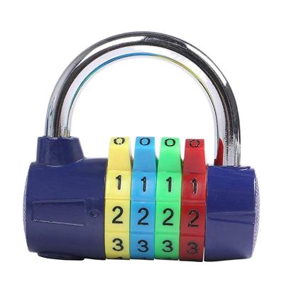 China High Quality Fashionable 4 Digit Gym Locker Lock Cabinet/Gym Security Brand Combination Padlock Door Cabinet/Amazon Hot Sale CH-206 CJSJ for sale