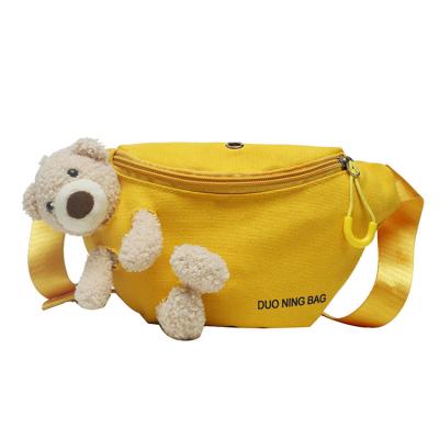 China 2022 Fashion Toy Bear Women Anti-theft Cartoon Cross - Body Chest Bag Waist Purse Messenger For Birthday Festivals Gifts for sale