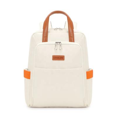 China Fashion Mid Layer Laptop Korean European Fashionable Female Backpacks Oxford Laptop Backpack School Casual Backpacks for sale