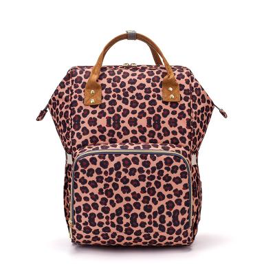 China Water Resistant Factory Wholesale OEM Distribution Mommy Diaper Bag Outdoor Backpack for Travel Increasing Baby Care for sale