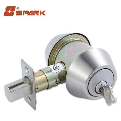 China Deadbolt Double Cylinders SUS 304 Wood / Iron Commercial Door Lock for sale