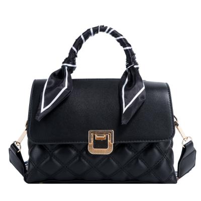 China 2023 factory sale fashion handbag fashion new design shoulder bag buckert portable PU bag hot wholesale female decorative bags slings for sale