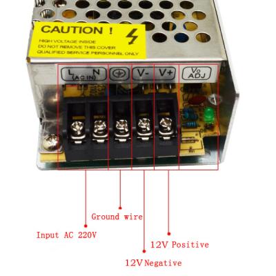 China Outdoor led strip power supply switching atomx power dc 12v dc set poder psu fuente digital power supply for pc for sale