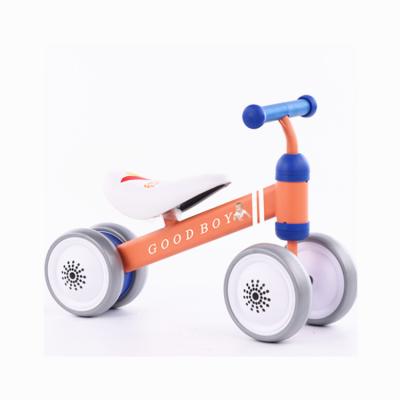 China 2022 Children's Four Wheel Balance Car Without Pedals Safe Baby Learn To Walk Bicicleta Infantile Toys Bike WQL-1008-2 for sale