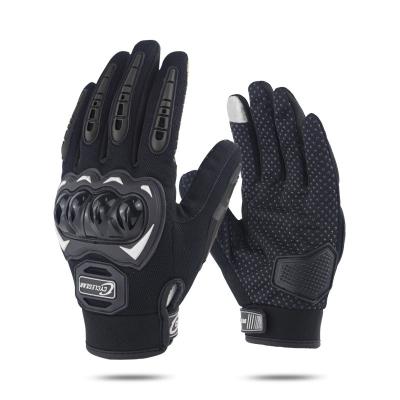 China Comfortable Safety Driver Gloves Winter Racing Gloves Sarung Tangan Motor Riding Full Finger Hand Gloves Cycling Touch Screen Mitts for sale