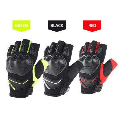 China Comfortable Half Finger Racing Gloves For Work Touch Screen Weightlifting Gloves Motocross Sarung Tangan Wholesale Fighting Gloves for sale