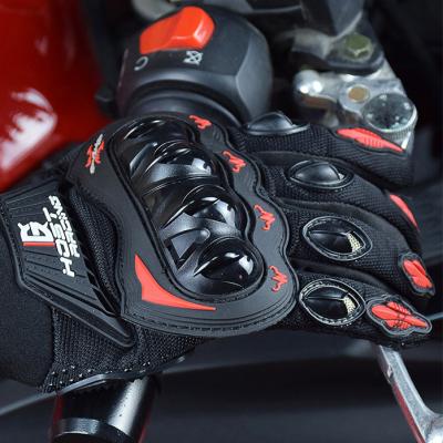 China Wholesale Comfortable Full-finger Gloves Riding Motorcycle Gloves Summer Anti-Drop Racing Gloves Touch Screen Mittens for sale