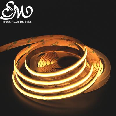 China Residential 3 years warranty 480led 320 LED cob led strip light 12v white light flexible white 24v cob led strip for sale