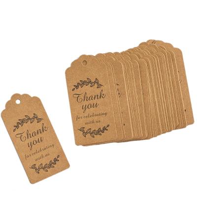 China Custom Hang Tags Recycled Paper Hang Tag Kraft Cardboard Paper Hang Tag For Garment from Recyled Brown Packaging for sale