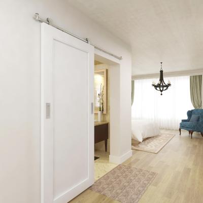 China Modern Elegant White Hotel Sliding Barn Door Hotel Bathroom Door, Sliding Barn Door Hardware for sale