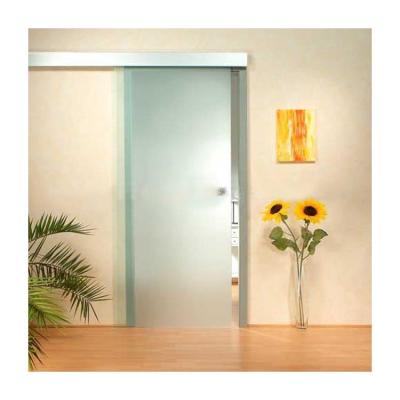 China Automatic Elegant Decoration Aluminum Alloy Large Glass Sliding Door for sale