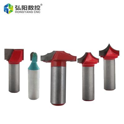 China 10pc Woodworking Door Frame Lace Milling Cutter Notching Engraving Cabinet Special Shaped Drill Bit Slotting Trimming Accessory Set for sale