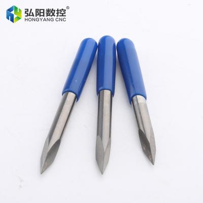 China 1PC Milling Cutter HIGH SPEED STEEL Three Side CNC Engraving Drill Relief Wood Carving Jade Carving 3 Side 3D Milling Cutter Aluminum Milling for sale