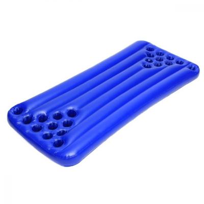 China EN71 6P PVC Pool Party Inflatable Pool Party Contemporary Beer Game Swimming Float Board for sale