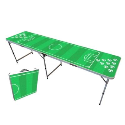 China Light Custom Beer Pong Table Beer Pong Table Painted Cool Beer Pong Table Designs for sale