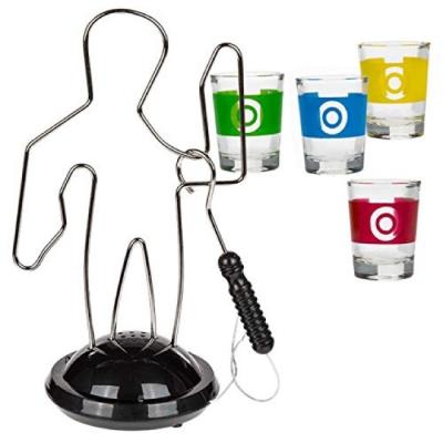 China Smooth Surface Buzz Wire Drinking Games For Party New Electronic Buzz Wire Fun For Everyone Bar Game for sale