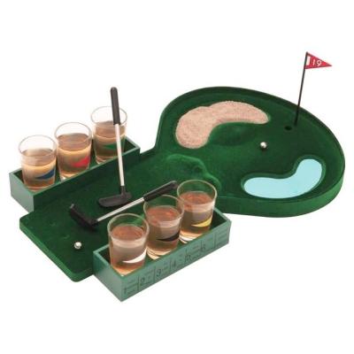 China Durable Hot Sale Mini Golf Party Drinking Game Table Shot Glasses for sale