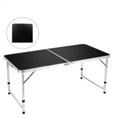 China Modern Lightweight Easy Carry Aluminum Portable Folding Table with Carry Handle for Indoor Outdoor Picnic Party Dining Camping for sale