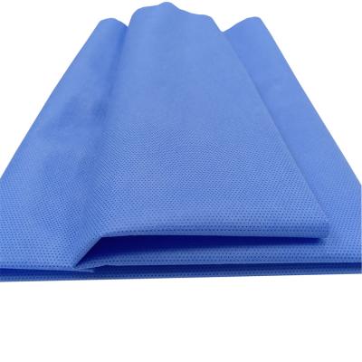 China Professional Manufacturer Material Surgical Fabric Medical SMS Non Woven Non Woven Fabric Waterproof for Disposal Medical Clothing/Gown for sale