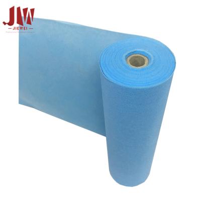 China Waterproof Various Color 100 PP Nonwoven Fabric Perforated Polypropylene Nonwoven Roll for sale