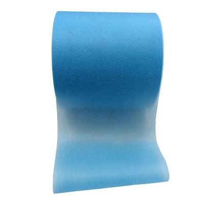 China Waterproof Professional Medical Colors PP S/SS Spunbond Nonwoven Fabric From Manufacturer for sale