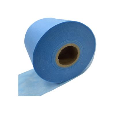 China Nonwoven fabric 100 pp medical spunbonded nonwoven fabric blue/white medical fabric waterproof wholesale in china for sale