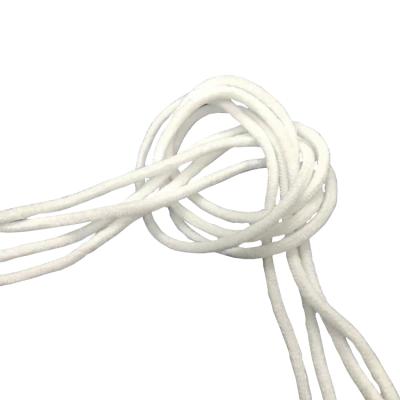 중국 China factory wholesale white/black 3mm/4mm/5mm elastic nylon elastic earloop 판매용