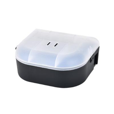 China 15*11.5*6.5cm Caja de trampa de plástico con llave para ratones para estaciones de cebo para un control eficaz de plagas en venta