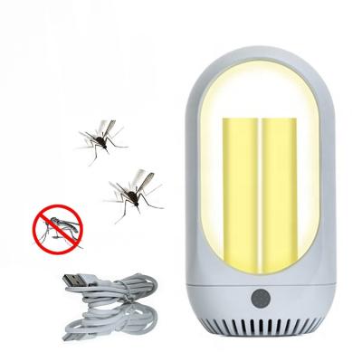 China Recarregável Eletrônico Anti-mosquito Repelente Killer Interior Mini Usb Carregador Seguro Led Mosquito Killing lâmpada à venda