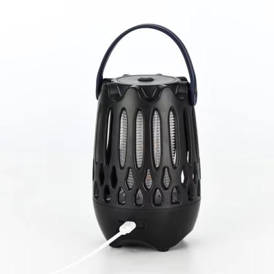 Cina Lo stato dell'arte multifunzionale Mosquito Killer Lampada Bug Zapper Flame Bluetooth Altoparlante Luce notturna in vendita