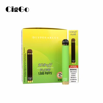 China 1500 Puffs Disposable Vape Pen Single Time Use E Cig Vape Pod for sale