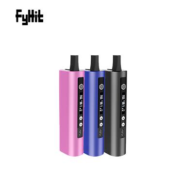 China OLED Screen 2600MAH Dry Herb Vaporizer Smoking Device Aluminium Alloy for sale