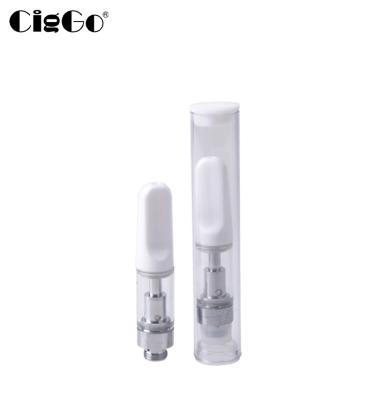 China OEM 1.2ohm CBD Vape Cartridge 1ml Ceramic Coil Vape Pen Carts for sale