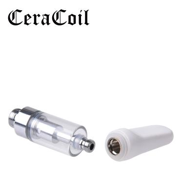 China 1ml Ceramic Coil CBD THC Vape Cartridge 510 Smoking Oil Empty Cartridge for sale