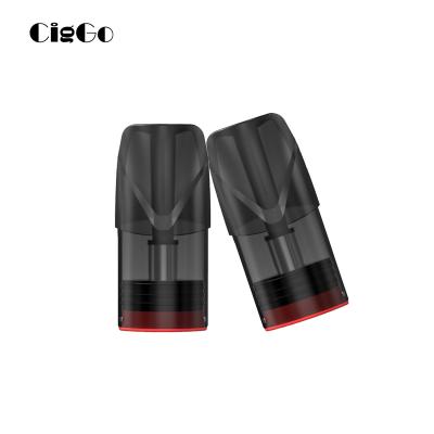 China Food Grade PCTG Vape Pod 1.8ml Ceramic Coil Empty Vape Cartridge for sale