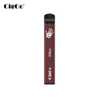 China Multiple Flavors OEM Disposable Vape Pen Electronic Cigarette 600 Puffs for sale