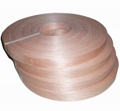 China Natural Chinese Cherry Wood Veneer Edge Banding Tape/Rolls for sale