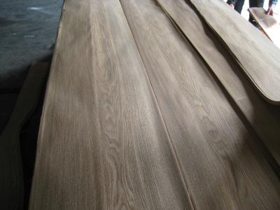 China Sliced Natural Chinese Ash Wood Veneer Sheet crown cut for sale