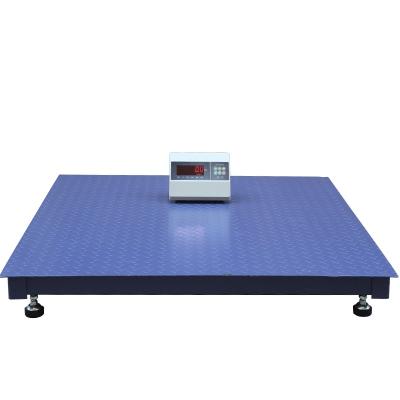 China Weight Function 0.8x0.8m 1.5X1.5M Electronic Scale Floor Scale Platform Scale Display Instrument for sale